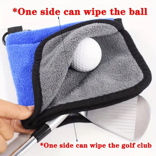 Elit Caddy Golf Towel with Hook